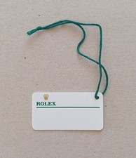 Rolex white hang - tag, bianco