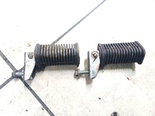 Pedane posteriori originali Suzuki GS500E 1983 - Coppia poggiapiedi usati---