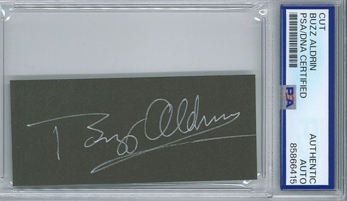 Buzz aldrin taglio firmato - buzz,