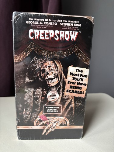 Sealed creepshow vhs 1982 1999 - creepshow,