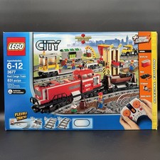 Lego City 3677: Treno Cargo Rosso 2011 Toys R Us Esclusiva Scatola Aperta Bustine Sigillate