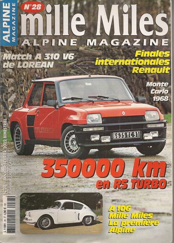 Mille miles renault - miles,