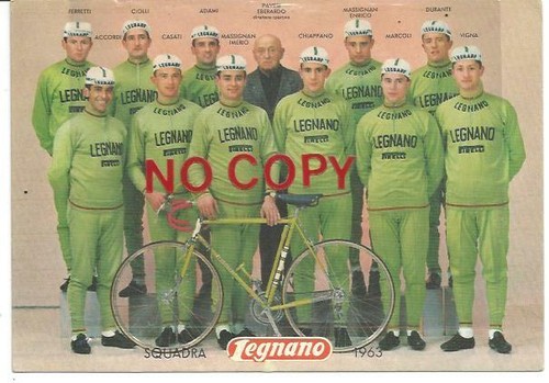 Ciclismo 1963 squadra legnano - 1963,
