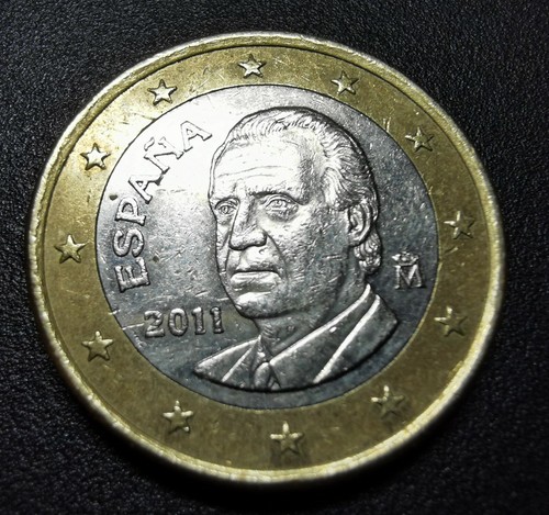 Moneta euro della spagna - moneta, del