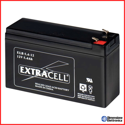 Batteria 12v 5ah piombo - 5ah, vlra