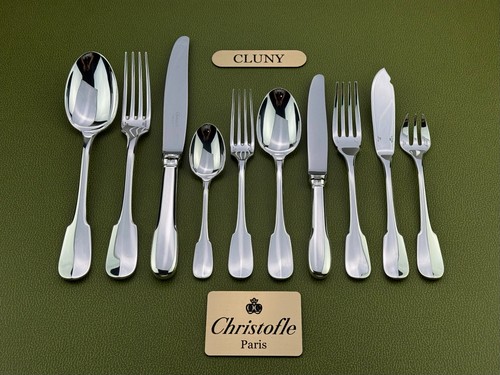 Christofle cluny 127 piece - christofle,