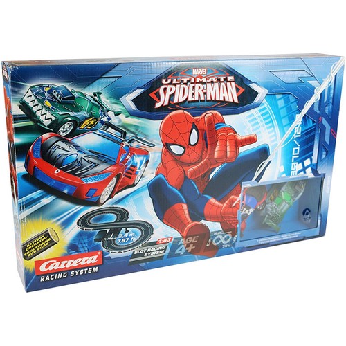Pista spiderman carrera con - pista,