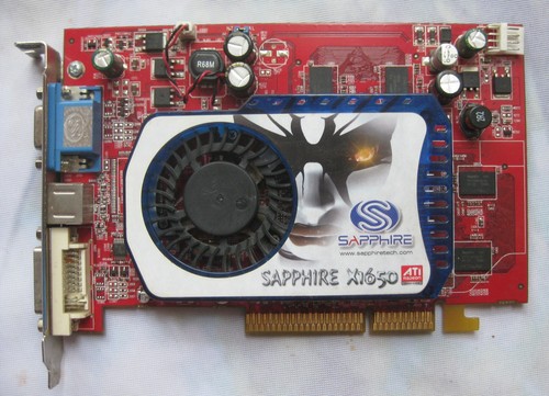 Sapphire radeon x1650 512m - radeon,