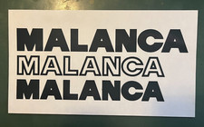 decalcomanie adesivi decals originali ciclomotore MALANCA vintage moto d'epoca