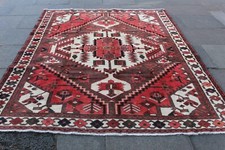 Tappeto grande vintage fatto a