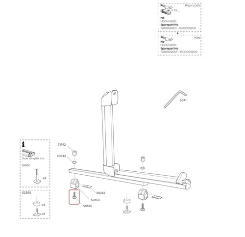 Bullone trasporto thule - di,