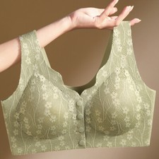 Damen BH Nahtlos Seamless Sport Komfort PushUp Yoga Mesh Fitness.Frauen Busti ^