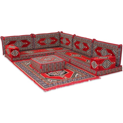 Set divano majlis rosso - set,