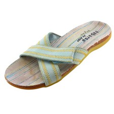 Scarpe donna Tabarca by Pepa Slides tessuto blu taglia 37 Medium