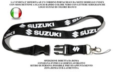 1 CORDINO PORTACHIAVI SUZUKI LACCIO PORTACHIAVI UOMO DA COLLO CHIAVI SUZUKI GSX