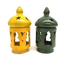 Candelabro marroquí cerámico