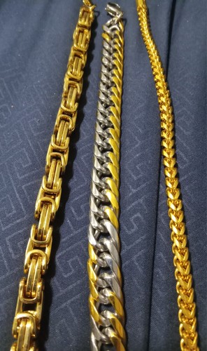 Set bracciali acciaio inox - 3,