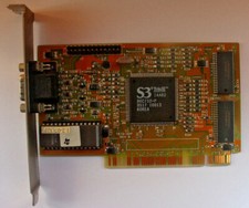 SCHEDA GRAFICA VGA VINTAGE S3 Trio32 IAAB2 86C732-P PCI