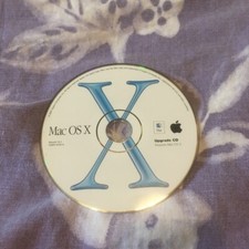 2001 Apple Macintosh CD Mac OS X 1Z691-3184-A SSW 10.1 Upgrade CD