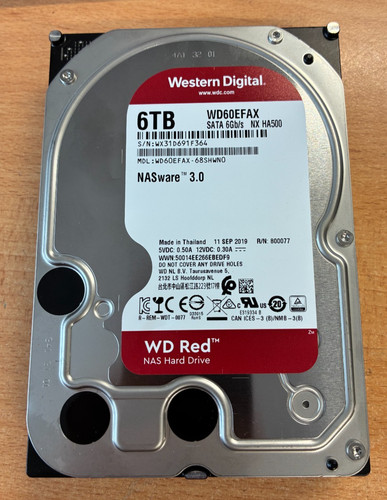 Disco rigido nas wd60efax - disco,