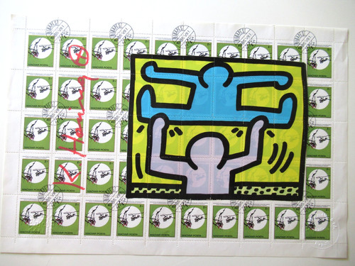 Haring serigrafia - haring:,