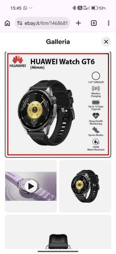 New huawei watch 46mm - watch, gt