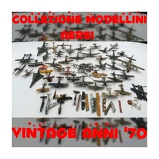 AEREI MODELLINI VINTAGE ANNI '70 - COLLEZIONE 47 pezzi MODELLISMO STATICO