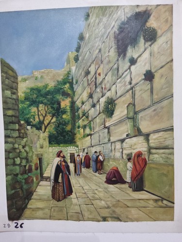 Quadro scena araba dipinto - araba, a