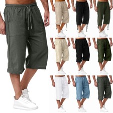 Pantaloni Capri Uomo Cotone