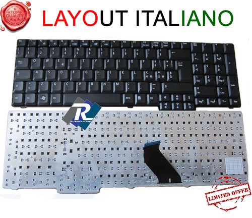 Tastiera italiana nera - italiana, per