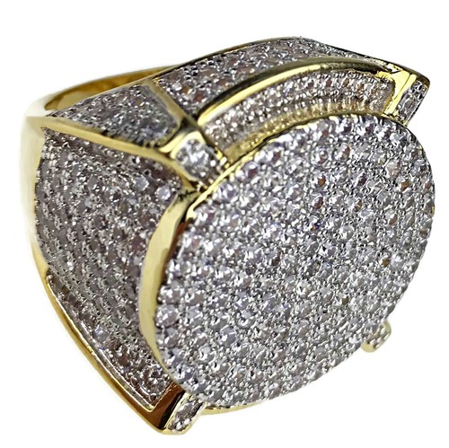 Anello uomo enorme tondo 22mm - tondo,