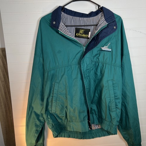 Giacca vento vintage verde - vento,