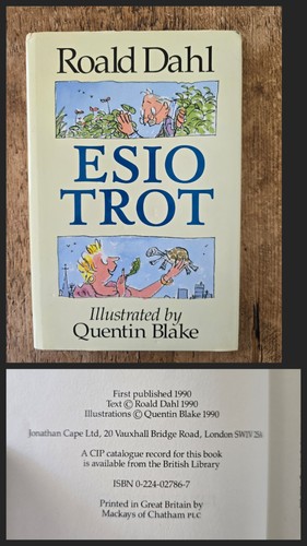 Esio trot roald dahl - esio,