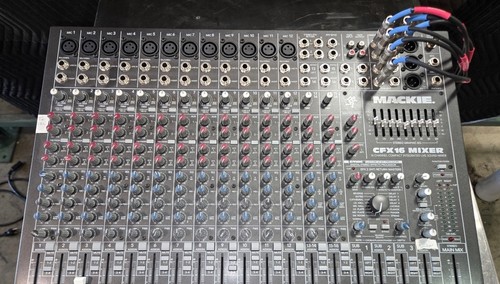 Mixer mackie cfx16 - mackie, audio