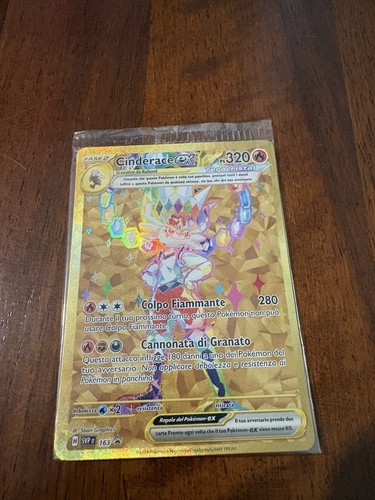 Pokemon cinderace svp 163 - cinderace,