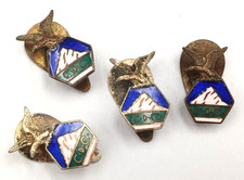 C.D.C. PINS DISTINTIVO SMALTATO D'EPOCA - LUIGI FUMAGALLI MILANO