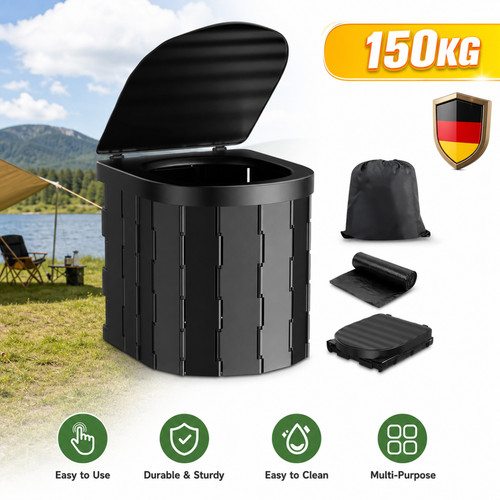Toilette mobile pieghevole - toilette,