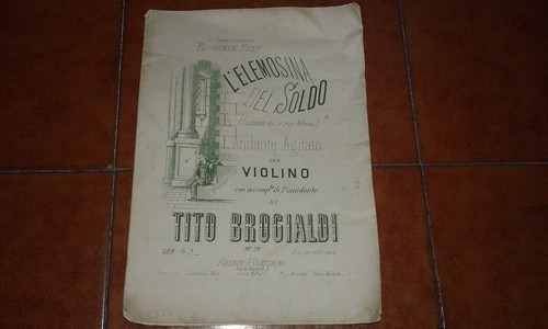 Spartito violino pianoforte - violino,