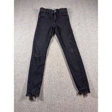 Jeans Zara neri invecchiati