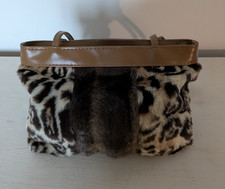 Borsa con stampa animalier
