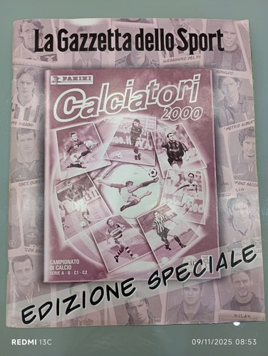 Album calciatori panini 2000 - album,
