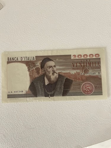 20000 lire tiziano 75 - 20000,
