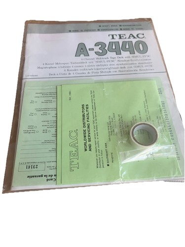 Teac 3440 taperecorder - teac,