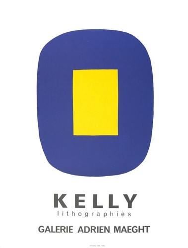 Poster mostra ellsworth kelly - ellsworth,