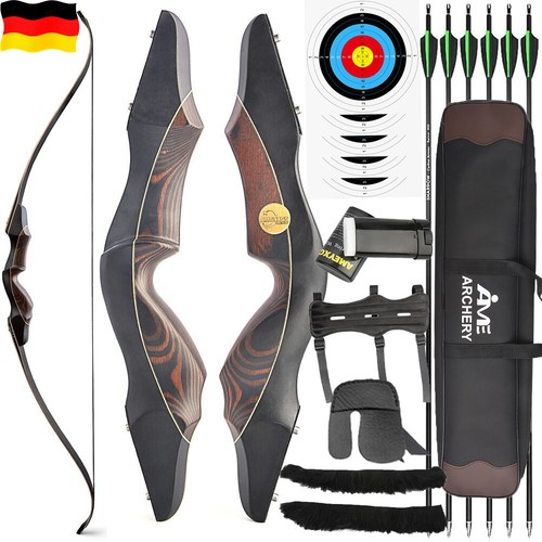 Set arco ricurvo pollici - 60,