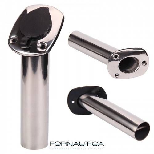 Portacanna incasso inox - portacanna,