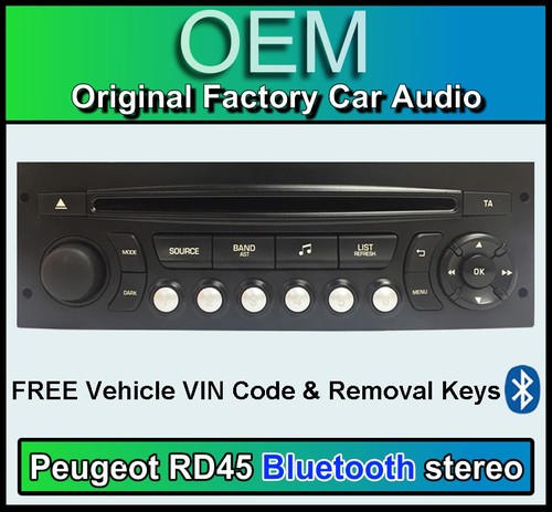 Peugeot 207 bluetooth rd45 - 207,