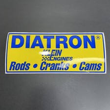 Adesivo vintage anni 90 Klein Racing motori alte prestazioni GRANDE Diatron