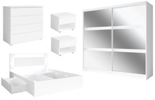 Set camera da letto Fino completo 5 pezzi colore e finitura a scelta