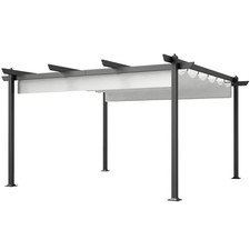 Outsunny Gazebo Pergola 4x4 m